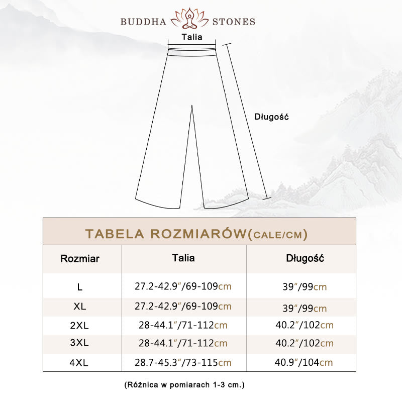 Buddha Stones 2-częściowy Tang Suit Jednolity Kolor Żaba-Guzik Męska Koszula Z Długim Rękawem Spodnie Zestaw - image 4