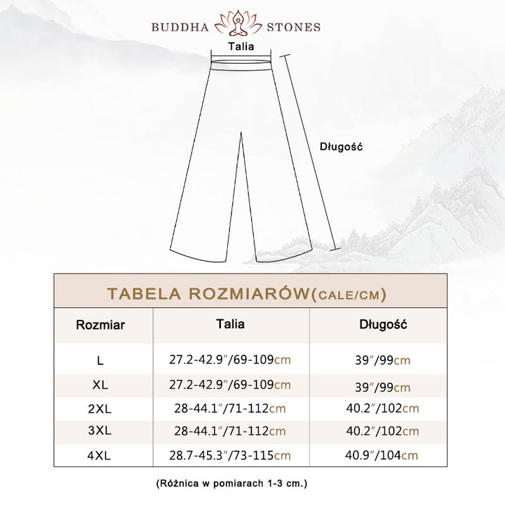 Buddha Stones 2-częściowy Tang Suit Jednolity Kolor Żaba-Guzik Męska Koszula Z Długim Rękawem Spodnie Zestaw - image 4