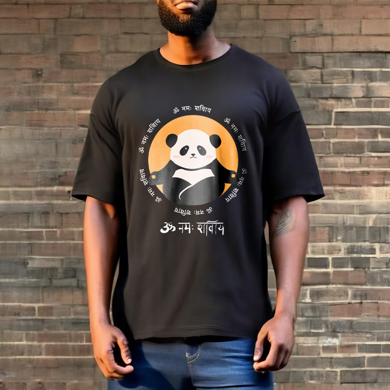 Buddha Stones Panda w sanskrycie Namah Shivaya - image 8