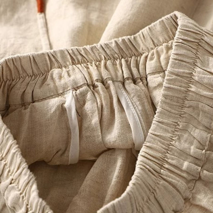 Spodnie damskie Buddha Stones Commute Color Contrast ze ściągaczem, długość 7-8, z kieszeniami - image 11