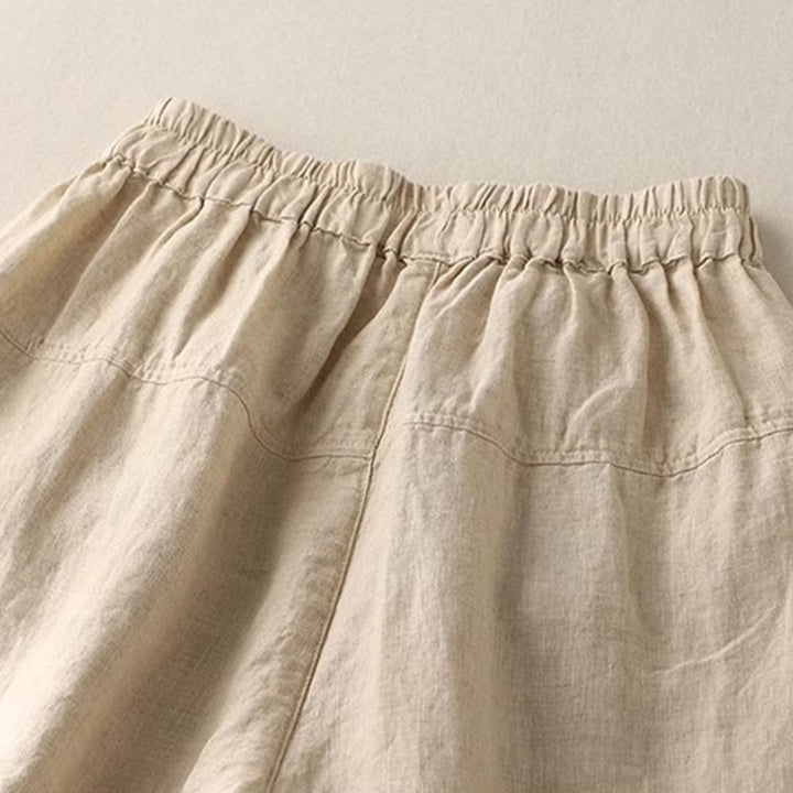 Spodnie damskie Buddha Stones Commute Color Contrast ze ściągaczem, długość 7-8, z kieszeniami - image 10