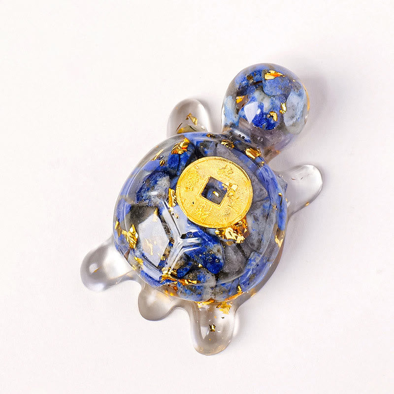 Buddha Stones Małe Różnorodne Kryształowe Zielone Awenturyny Ametystowe Żółwie Miedziane Monety Szczęście Dekoracja Domu