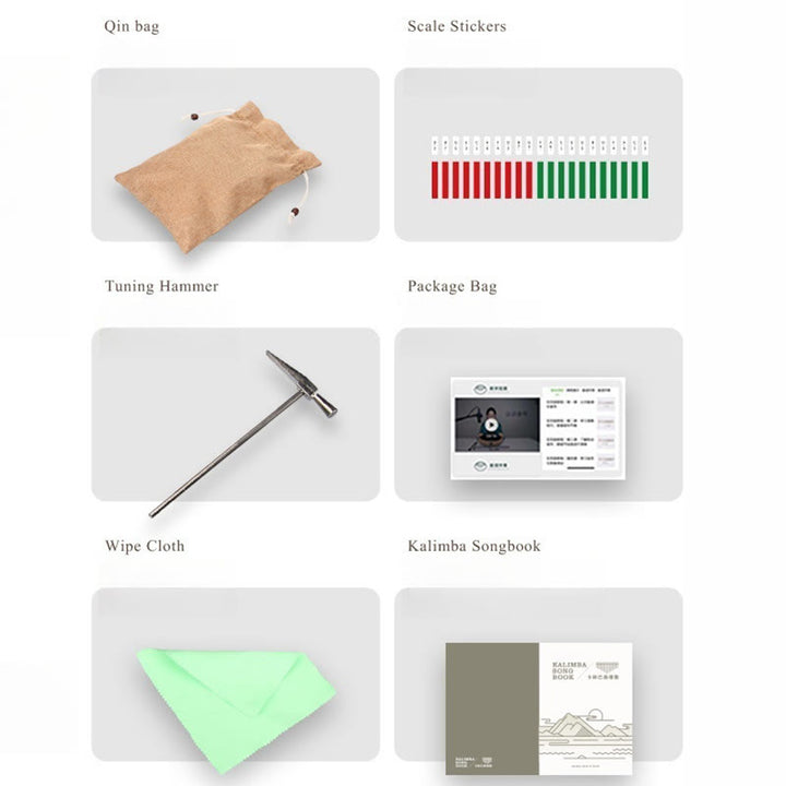 Buddha Stones Kalimba 17/21 Klawiszy Fortepian Kciuk Drewno Bukowe Planeta Wszechświat Przenośny Fortepian Palcowy