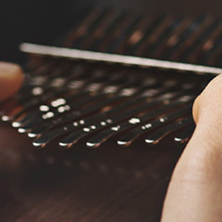 Buddha Stones 21 Klawiszy Kalimba Pianino Kciukowe Orzech Przenośne Pianino Palcowe