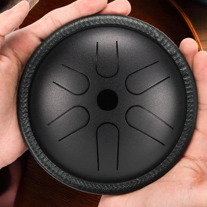 Bęben językowy ze stali Buddha Stones , dźwięk uzdrawiający, medytacja, zestaw perkusyjny do jogi, 6 nut, 5,5 cala