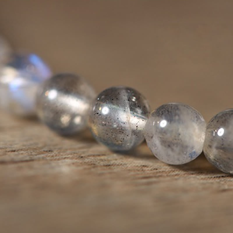 Bransoletka lecznicza z Buddha Stones Ultra-cienki kamień księżycowy Koi Fish