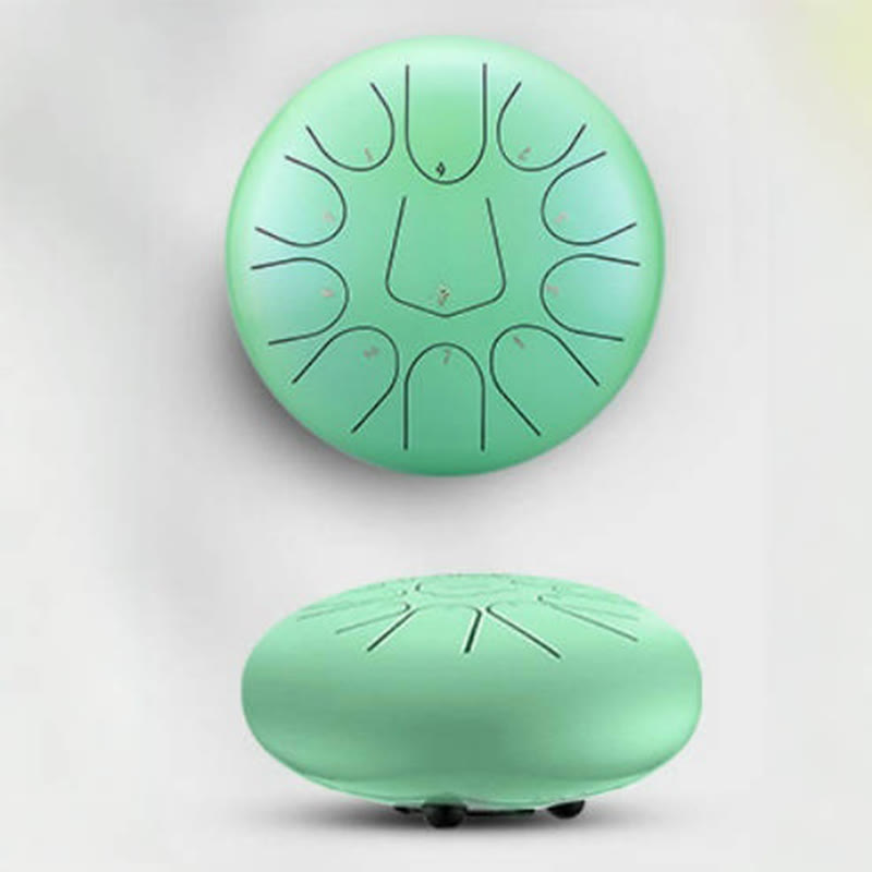 Buddha Stones Steel Tongue Drum Sound Healing Meditation Drum Kit 13 Nut 12-calowy instrument perkusyjny