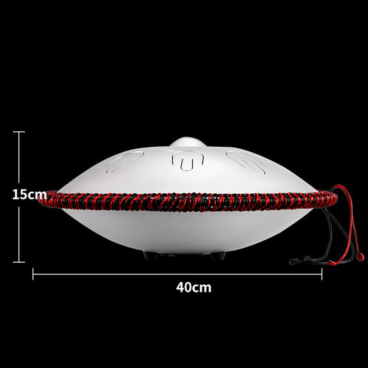 Buddha Stones językowy ze stali Dźwięk uzdrawiający Joga Medytacja Zestaw 9 nut 15-calowy instrument handpan