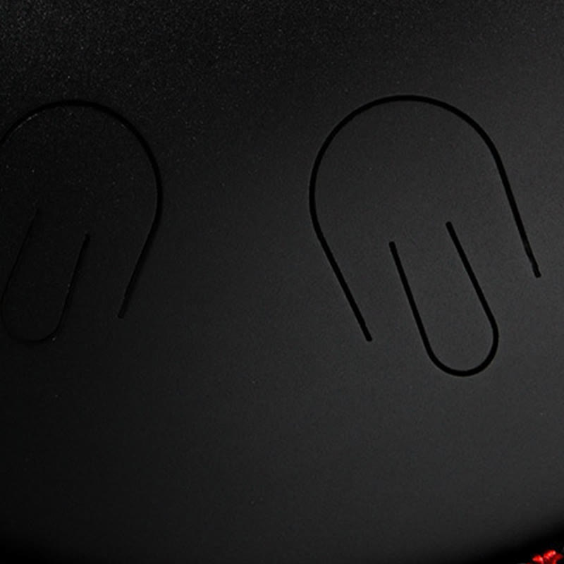 Buddha Stones językowy ze stali Dźwięk uzdrawiający Joga Medytacja Zestaw 9 nut 15-calowy instrument handpan