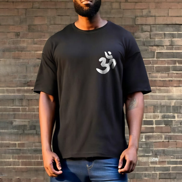 Koszulka z symbolem Om w sanskrycie z Buddha Stones - image 6