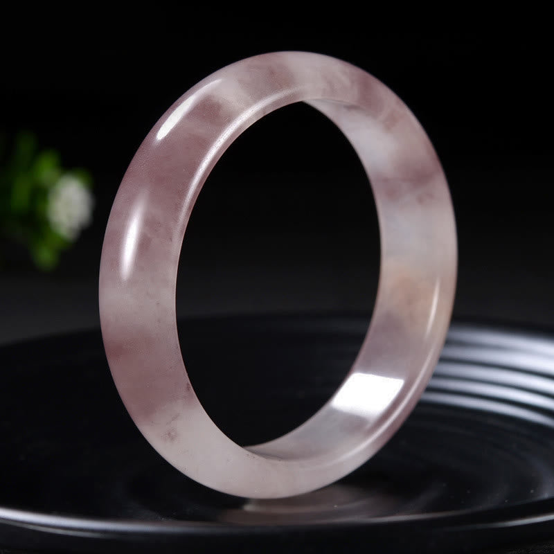 Bransoletka ochronna z fioletowym jadeitem i Buddha Stones