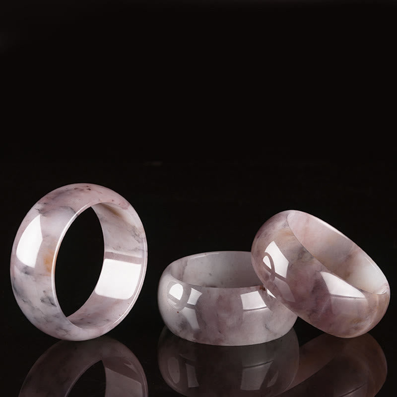 Bransoletka ochronna z fioletowym jadeitem i Buddha Stones