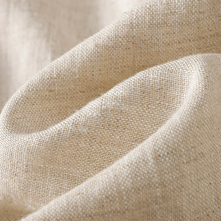 Spodnie damskie bawełniane z szerokimi nogawkami i kieszeniami, haftowane koralikami i sznurkiem Buddha Stones - image 20