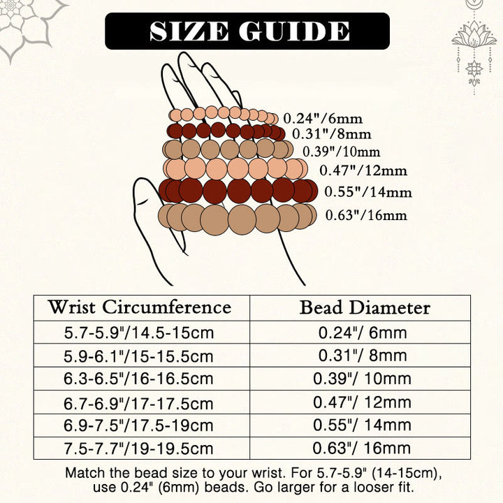Bransoletka Buddha Stones z małym liściem i czerwonym sandałowcem Five Directions Gods of Wealth Calm - image 9