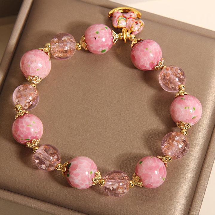 Bransoletka Liuli z Buddha Stones w kształcie Kołysanki z Roku Konia - image 4