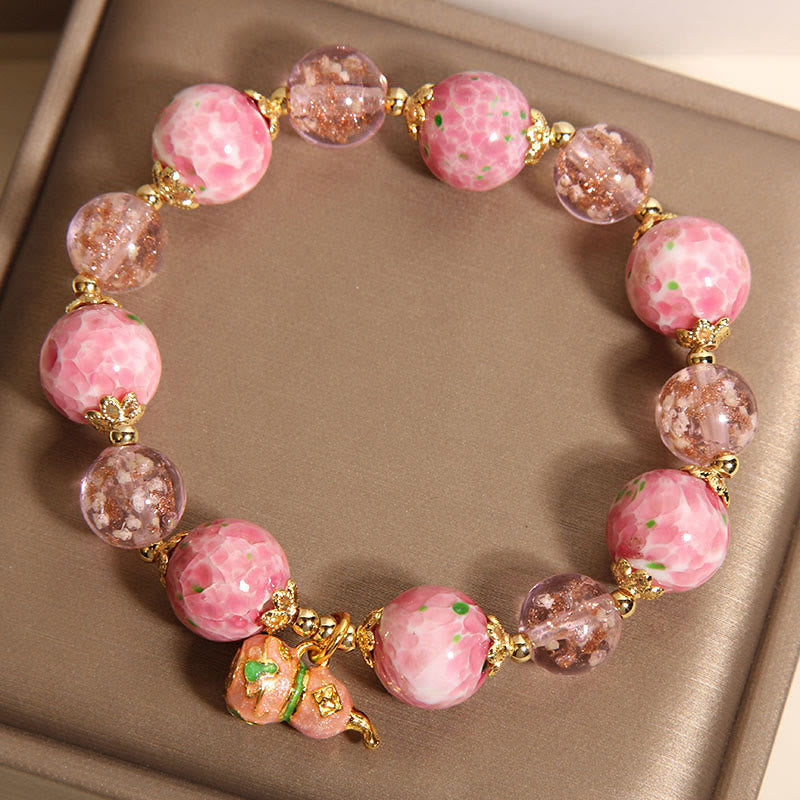 Bransoletka Liuli z Buddha Stones z tykwy - image 5