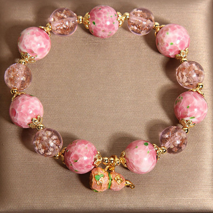 Bransoletka Liuli z Buddha Stones z tykwy - image 4