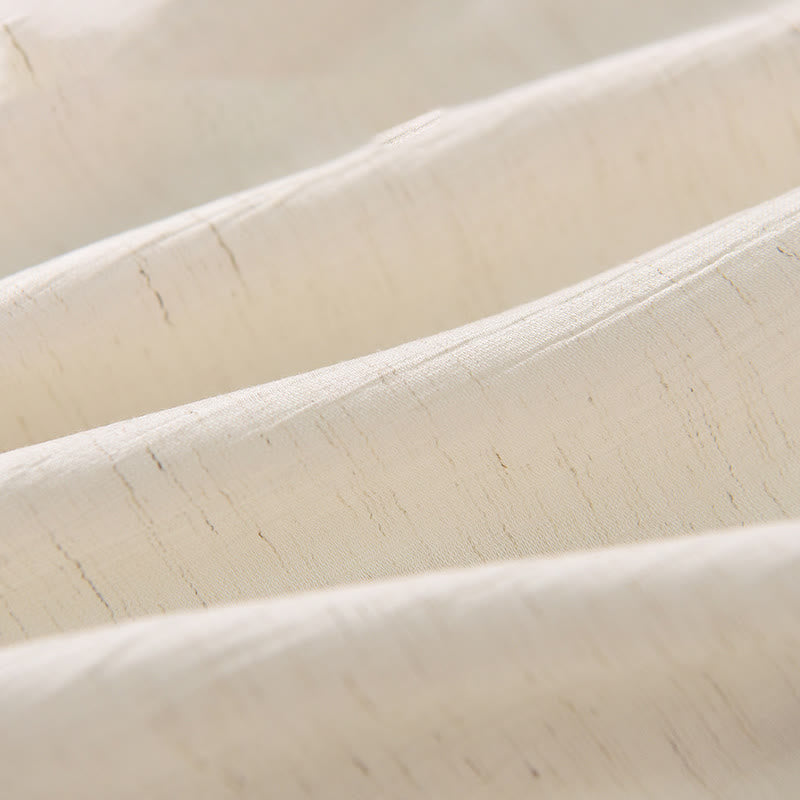 Spódnica damska z kieszeniami i rozcięciem u dołu w jednolitym kolorze z Buddha Stones - image 11