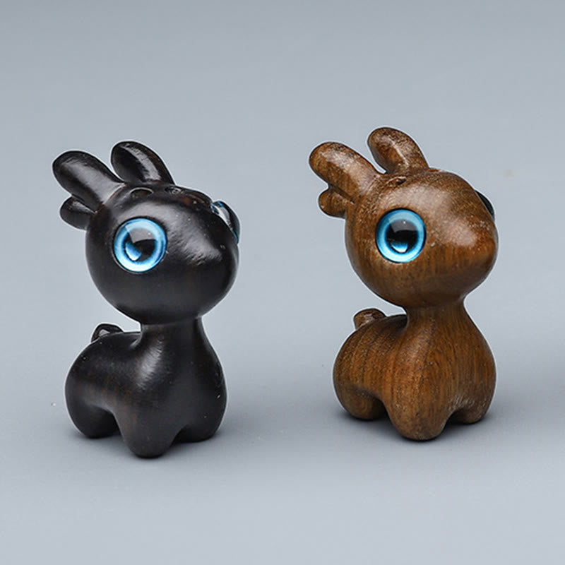 Buddha Stones drzewo sandałowe Małe liście Czerwone drzewo sandałowe Słodkie zwierzęta koty Uspokajający spokój Dekoracja - image 34