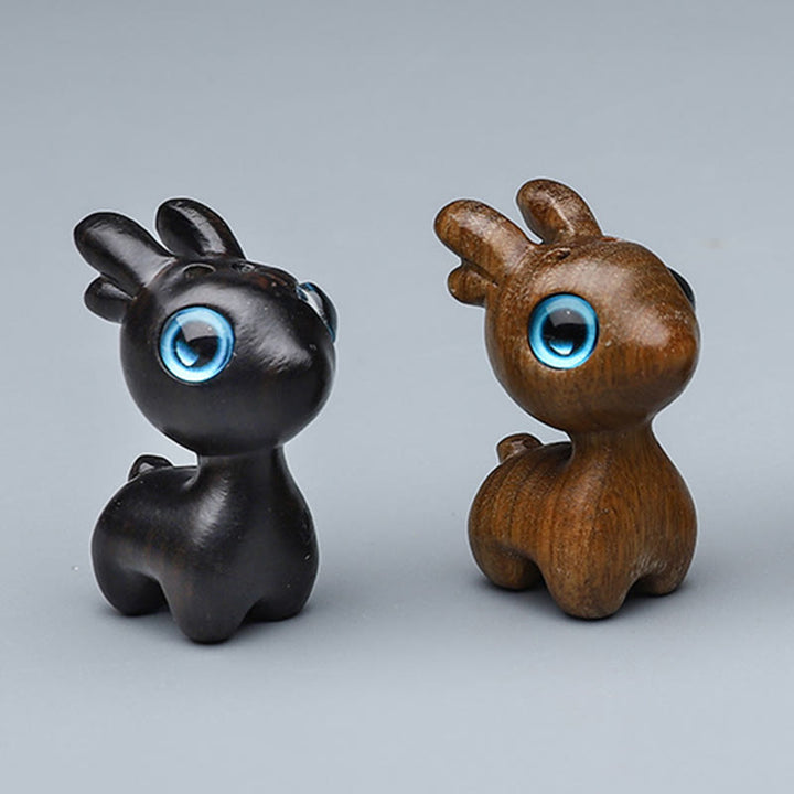 Buddha Stones drzewo sandałowe Małe liście Czerwone drzewo sandałowe Słodkie zwierzęta koty Uspokajający spokój Dekoracja - image 34