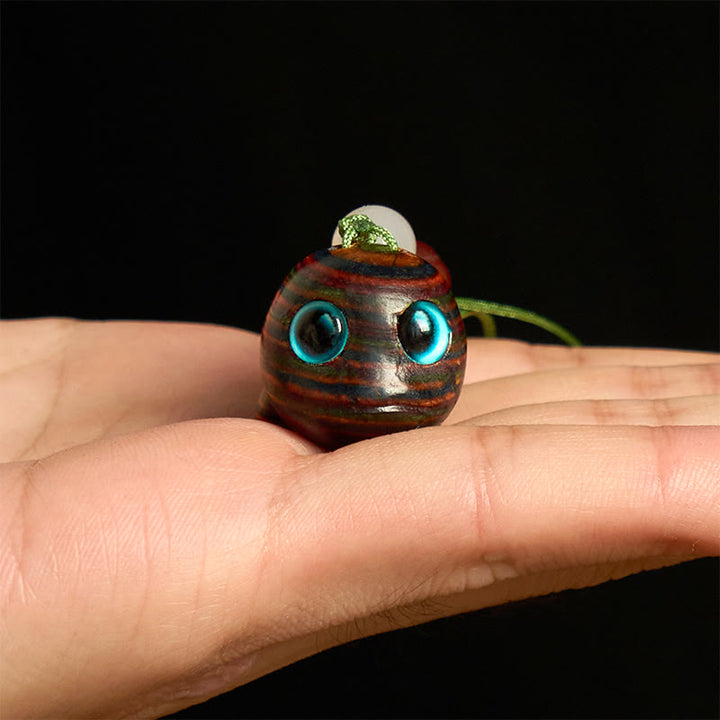 Buddha Stones, tęczowy eukaliptus, delfin, rzeźbiony, pozytywny brelok do telefonu, dekoracja do zawieszenia - image 13