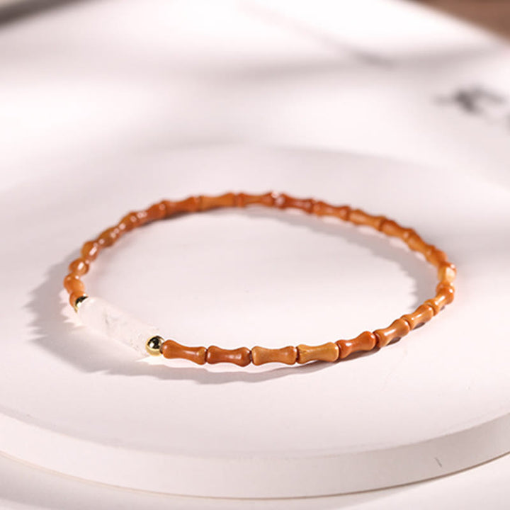 Bransoletka Peace z Buddha Stones z pestek oliwek o ultracienkiej fakturze - image 20