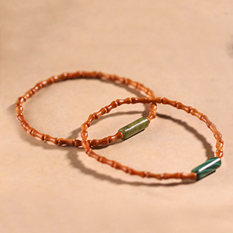 Bransoletka Peace z Buddha Stones z pestek oliwek o ultracienkiej fakturze - image 18