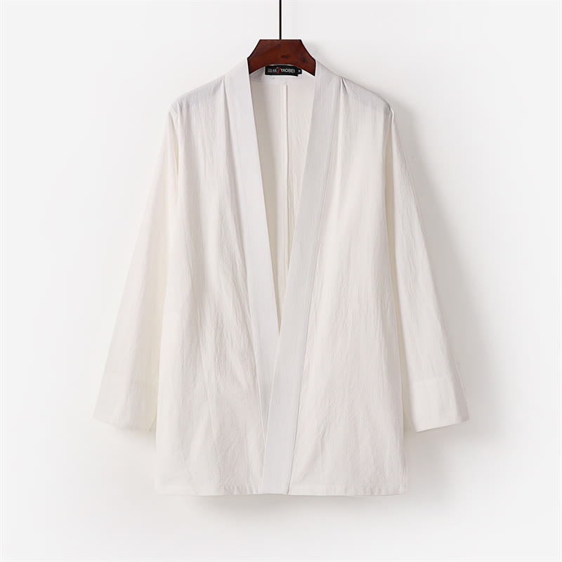 Zestaw męskich spodni do medytacji z bawełny kimono z kamieniami Buddha Stones, 2 szt., do kostek - image 4