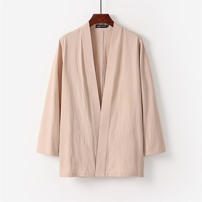 Zestaw męskich spodni do medytacji z bawełny kimono z kamieniami Buddha Stones, 2 szt., do kostek - image 11