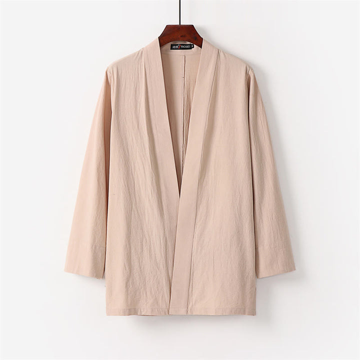 Zestaw męskich spodni do medytacji z bawełny kimono z kamieniami Buddha Stones, 2 szt., do kostek - image 11