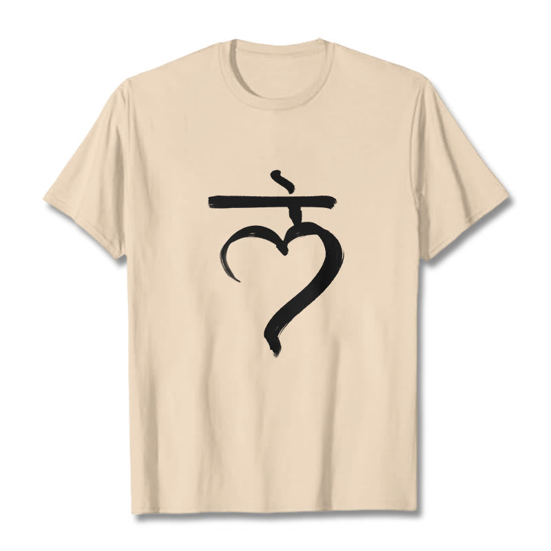 Koszulka z Buddha Stones Lam Mantra Sanskrit - For - 2XL - image 9