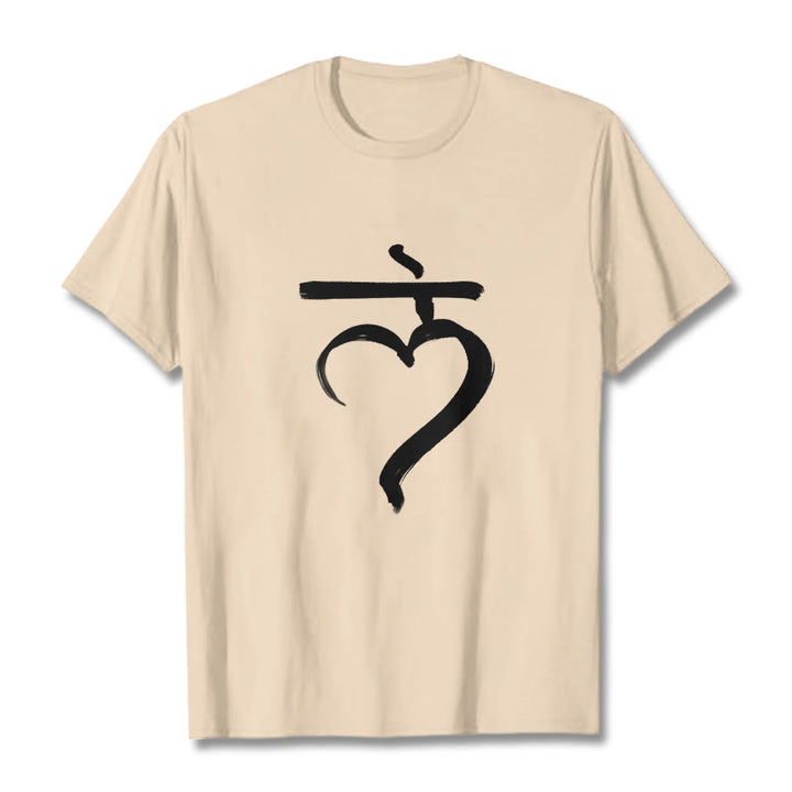 Koszulka z Buddha Stones Lam Mantra Sanskrit - For - 2XL - image 9