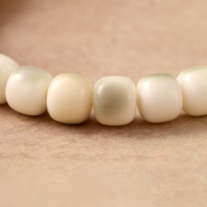 Bransoletka mądrości Garuda z Buddha Stones, nasionami Bodhi, kutą miedzią i mosiądzem - image 3