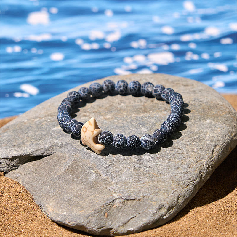 Bransoletka z Buddha Stones , naturalnymi i różnymi kamieniami, z delfinem, zapewniająca równowagę duchową - image 14