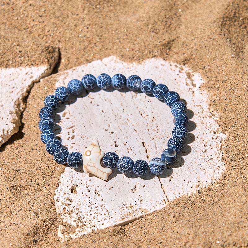 Bransoletka z Buddha Stones , naturalnymi i różnymi kamieniami, z delfinem, zapewniająca równowagę duchową - image 13