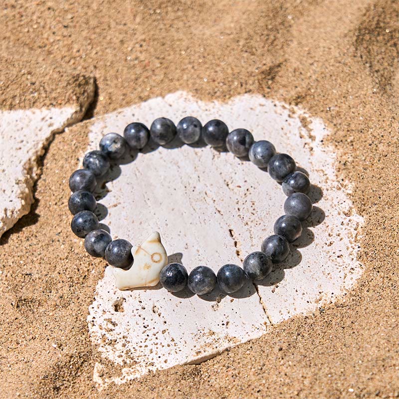 Bransoletka z Buddha Stones , naturalnymi i różnymi kamieniami, z delfinem, zapewniająca równowagę duchową - image 21