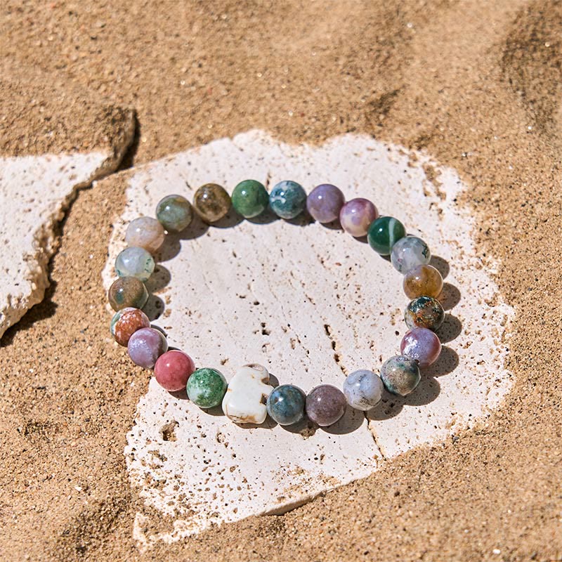 Naturalne Buddha Stones , różne kamienie, bransoletka z motywem słonia, siła duchowa - image 30