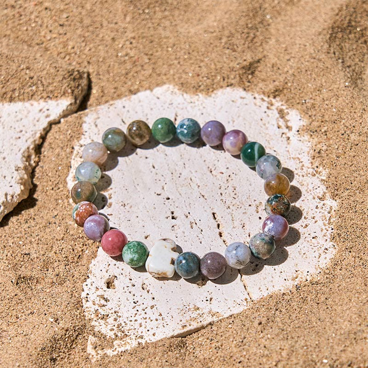 Naturalne Buddha Stones , różne kamienie, bransoletka z motywem słonia, siła duchowa - image 30