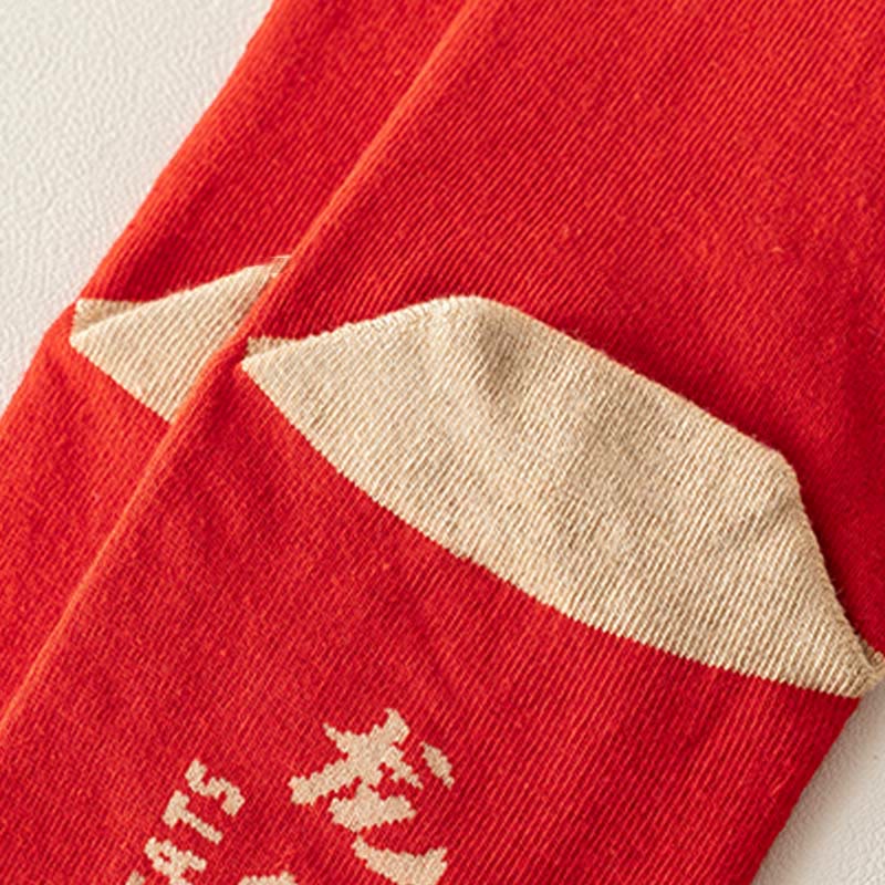 Buddha Stones Casualowe skarpetki bawełniane Red Dragon Quarter dla mężczyzn i kobiet unisex - image 18