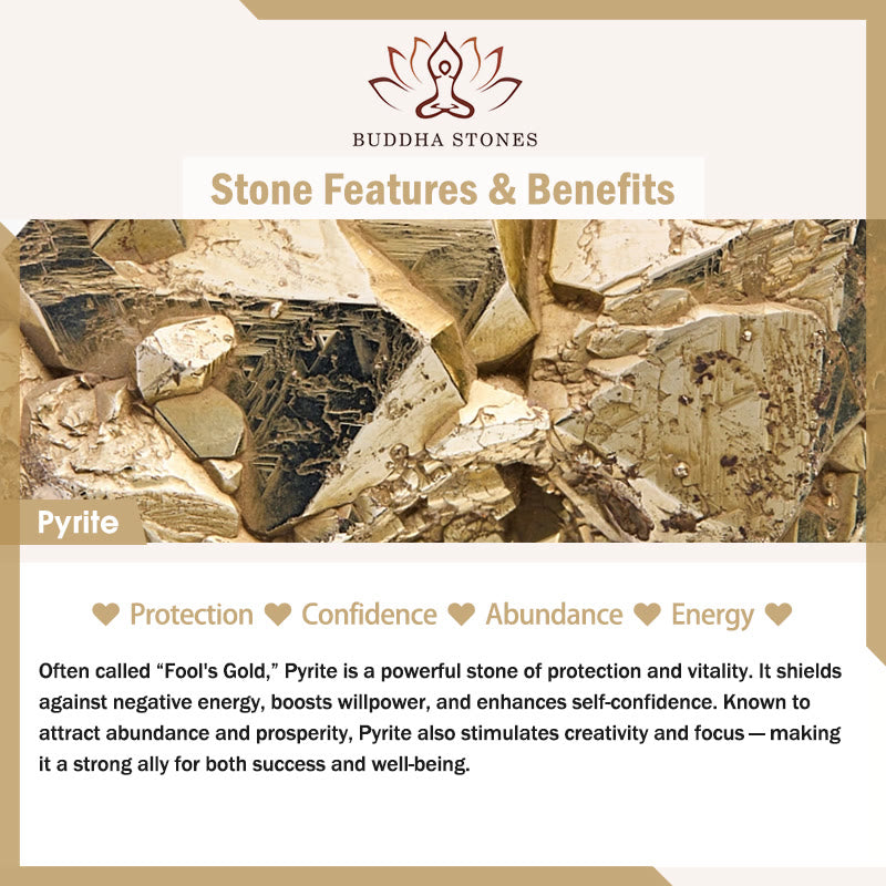 Bransoletka ochronna z liny i kart z Buddha Stones, tygrysim okiem i czarnym turmalinem pirytowym - image 9