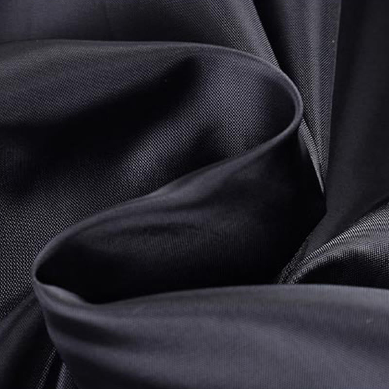 Kurtka męska z długim rękawem i haftem Buddha Stones z żabą i guzikami - image 10