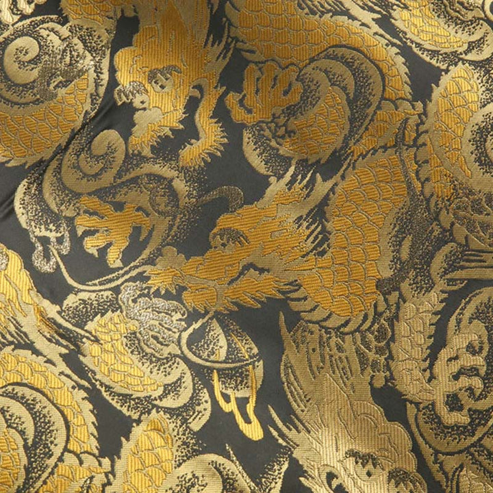 Kurtka męska z długim rękawem i kieszeniami, zimowa, żakardowa, z motywem smoka i żaby, z Buddha Stones - image 11