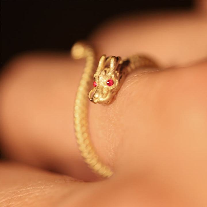 Buddha Stones 925 Srebro Sterling Vintage Rok Smoka Szczęście Ochrona Siła Regulowany Pierścień - image 8