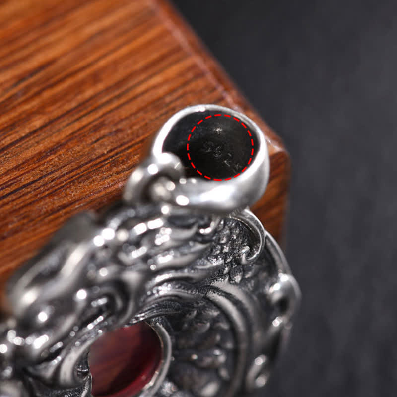 Buddha Stones Koi Ryba Smok Pokój Klamra Bogactwo Naszyjnik Wisiorek - image 13