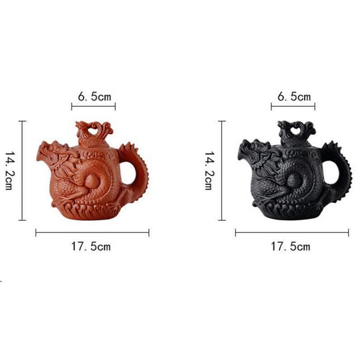 Ceramiczny czajniczek Vintage Dragon Phoenix