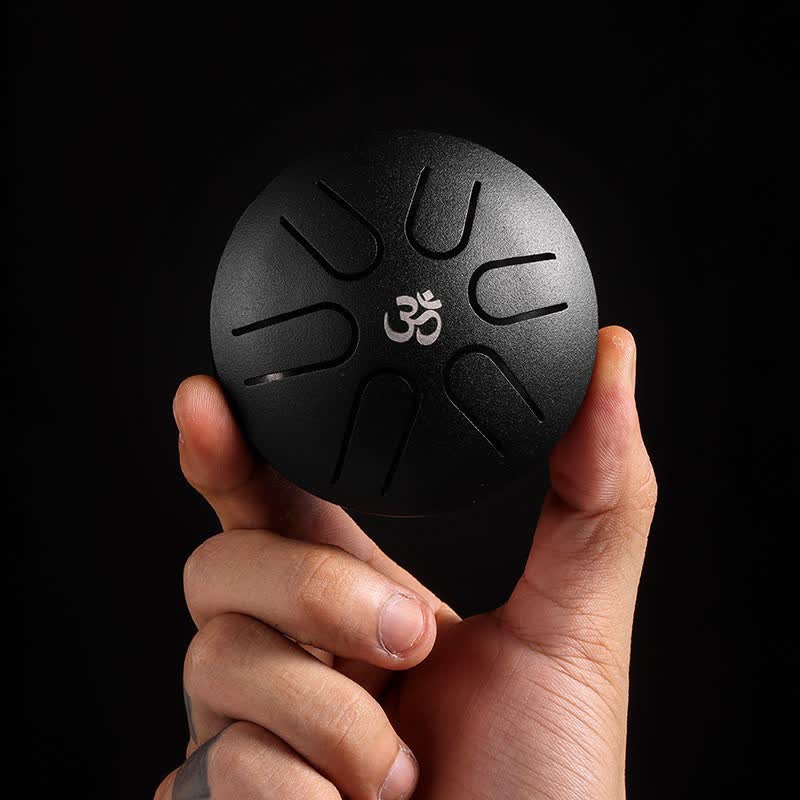 Miniaturowy stalowy bęben językowy 3-calowy zestaw bębnów leczniczych