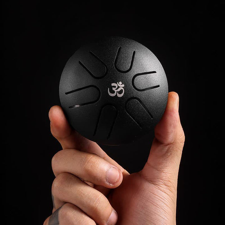 Miniaturowy stalowy bęben językowy 3-calowy zestaw bębnów leczniczych