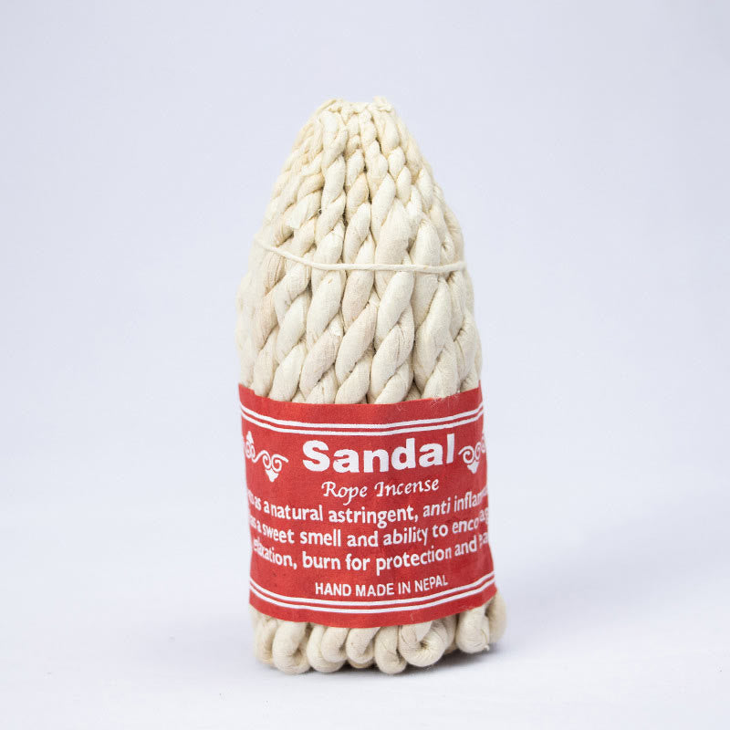 Buddha Stones Nepalskie Kadzidło Liny Oczyszczające Medytacja Uzdrawiająca - Kadzidełka sandałowe 50 szt. (10 cm/patyczki) - image 14