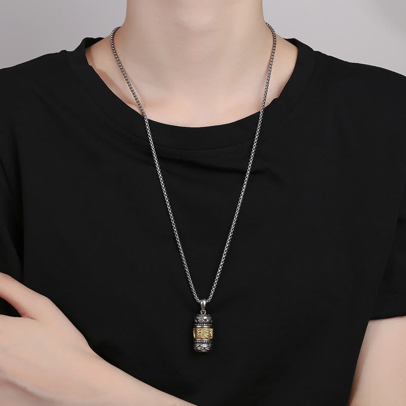 Buddha Stones Tybet Om Mani Padme Hum Rzeźbiona Mądrość Czystość Łańcuch Skórzany Naszyjnik Wisiorek - image 3