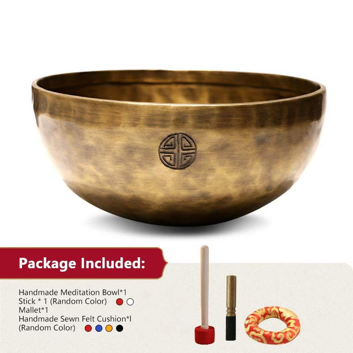 Lunar Rainbow Full Moon Singing Bowl Ręcznie wykonany do uzdrawiania i medytacji Zestaw misek z pozytywną energią